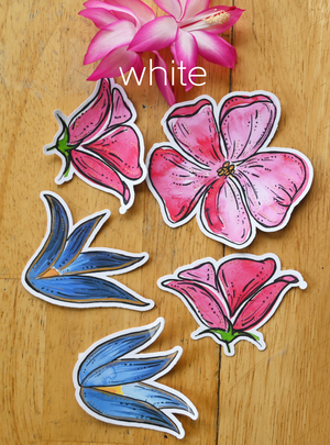 Spring Watercolour Sticker Packs