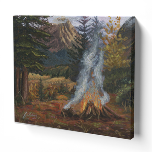 Autumn Fire - Canvas Print