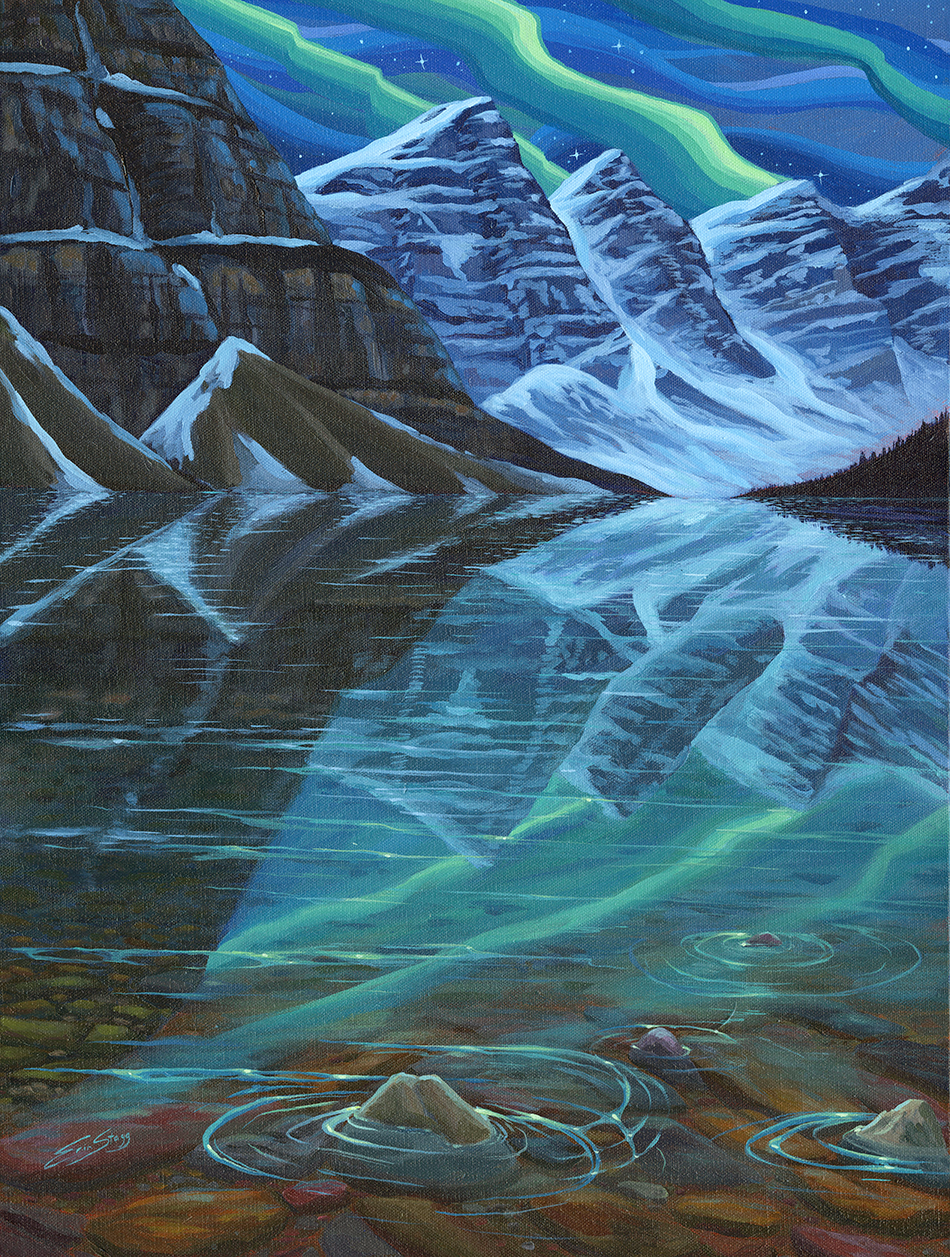 Energy of the Mountains - Original Painting