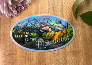 Take Me to the Mountains Sticker Pack