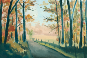 Autumn Path - Original Painting