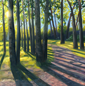 Cottonwood Walk - Original Painting