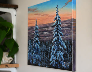 View from Mt Dickenson - Original Painting