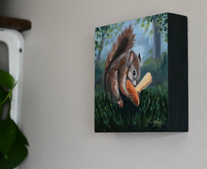 Mushroom Snack - Original Painting