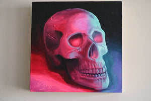 Electric Skull - Original Painting