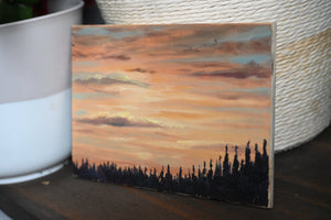 Sunset Study - Original Painting