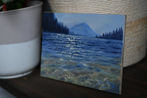 Lightning Lake study - Original Painting