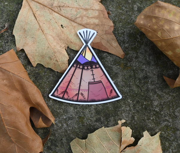 Tipi Sticker - Erin Stagg Fine Art