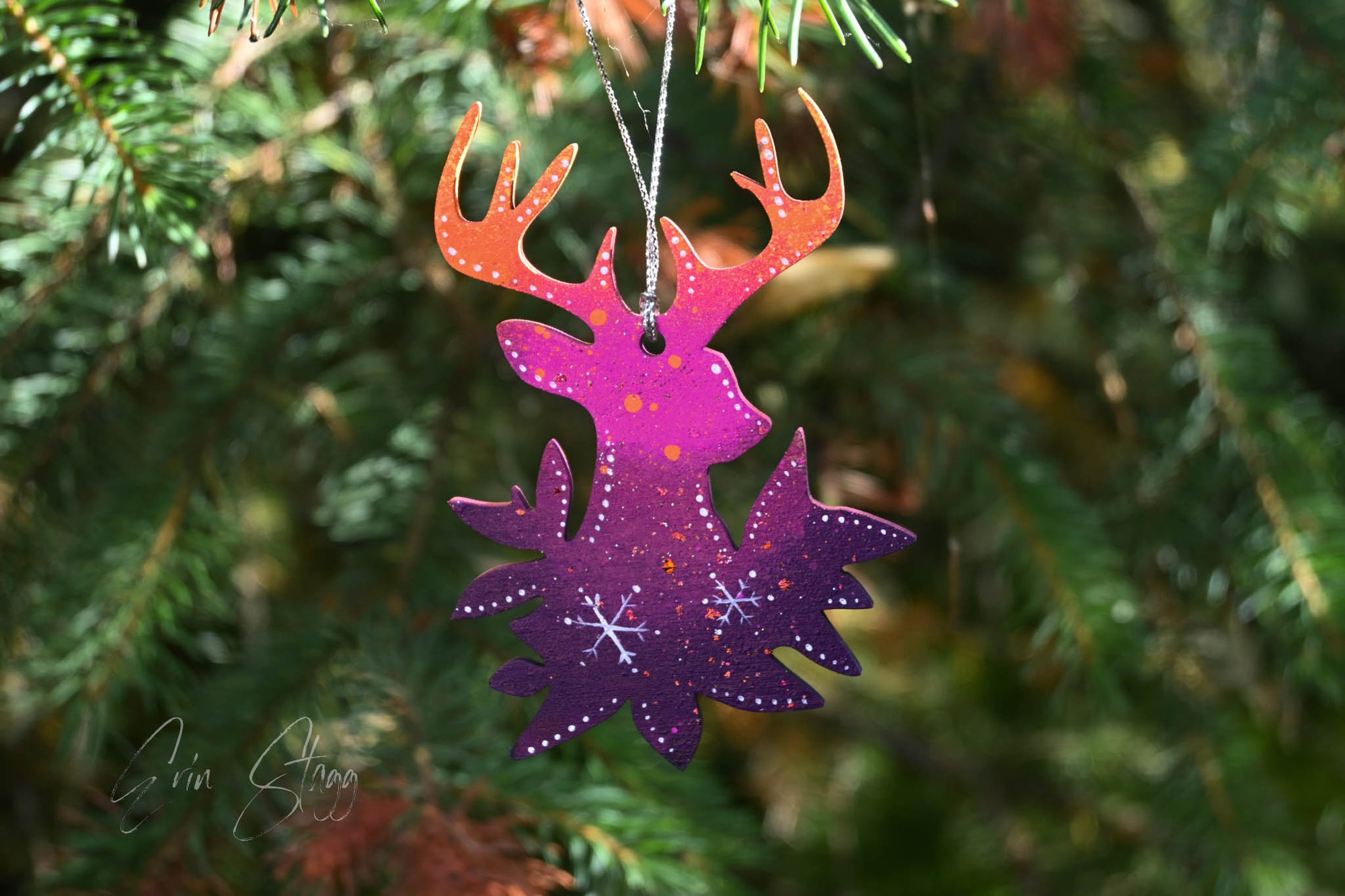 Deer Ornaments 2024