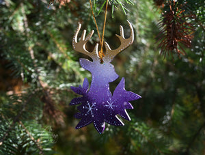 Deer Ornaments 2024