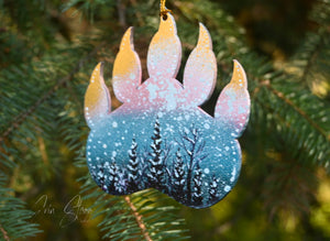 Bear Paw Ornaments 2024