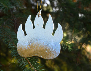 Bear Paw Ornaments 2024