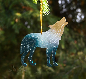 Wolf Ornaments 2024