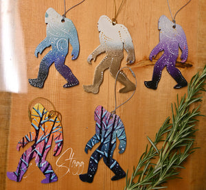 Sasquatch Ornaments 2024