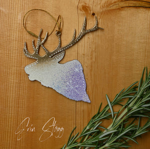 Elk Ornaments 2024