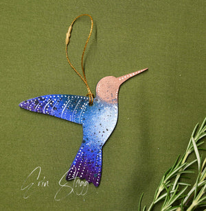 Hummingbirds Ornaments 2024