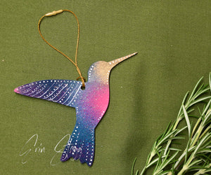 Hummingbirds Ornaments 2024