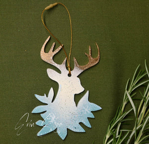 Deer Ornaments 2024