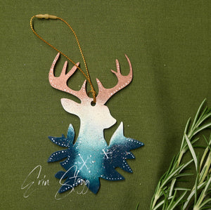 Deer Ornaments 2024