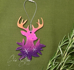 Deer Ornaments 2024