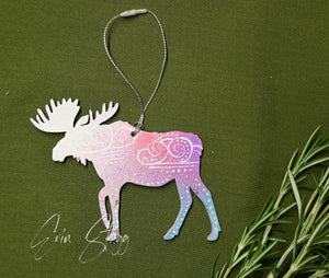 Moose Ornaments 2024