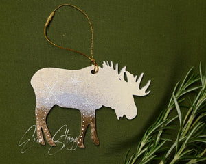 Moose Ornaments 2024