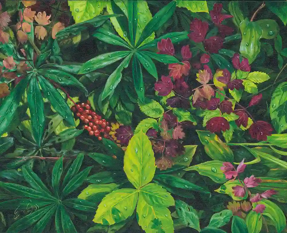 Kiscikanisa / Plants - Original Painting