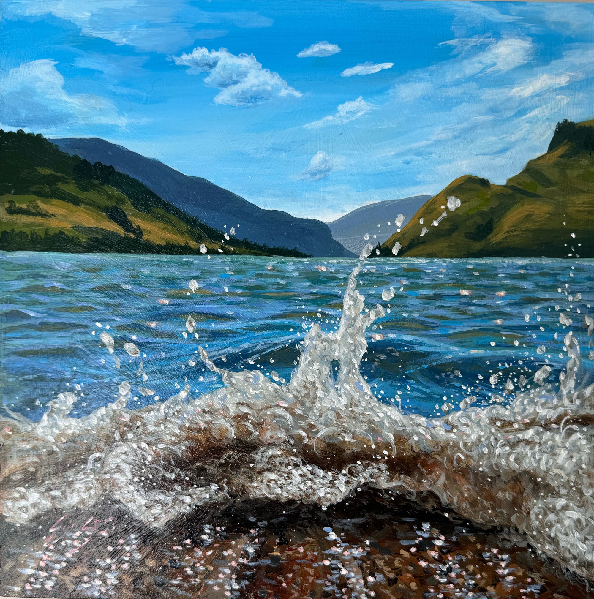 Kalamalka Lake - Original Painting