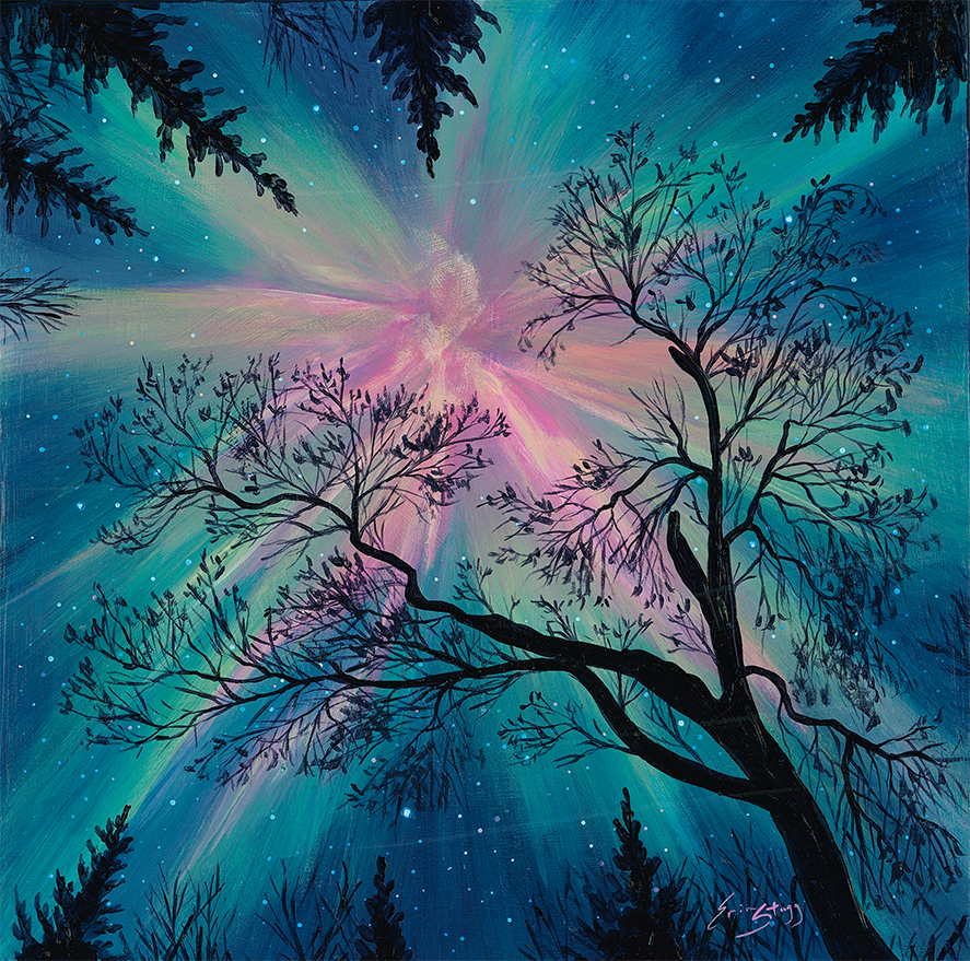 Looking Up at Aurora