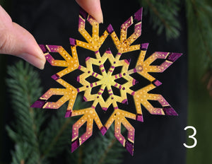 Snowflake Ornaments 2024