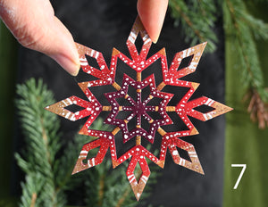 Snowflake Ornaments 2024