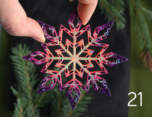 Snowflake Ornaments 2024