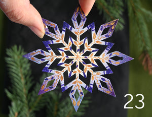 Snowflake Ornaments 2024