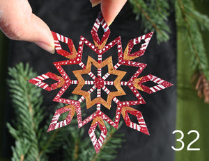 Snowflake Ornaments 2024