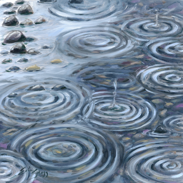 Puddles - Original Painting