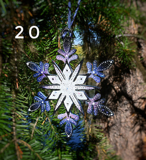 Snowflake Ornaments 2025