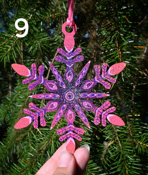 Snowflake Ornaments 2025