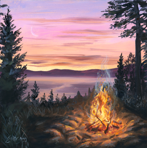 Stuart Sunset - Original Painting