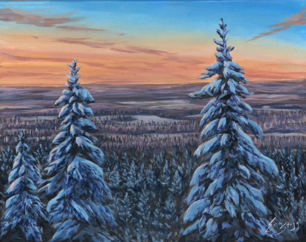 View from Mt Dickenson- Fine Art Prints