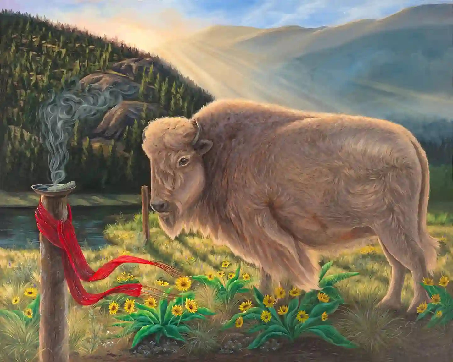 White Buffalo - Fine Art Prints