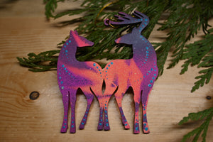 Buck and Doe Ornaments 2023