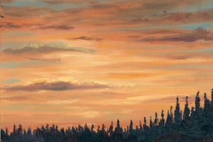 Sunset Study - Original Painting
