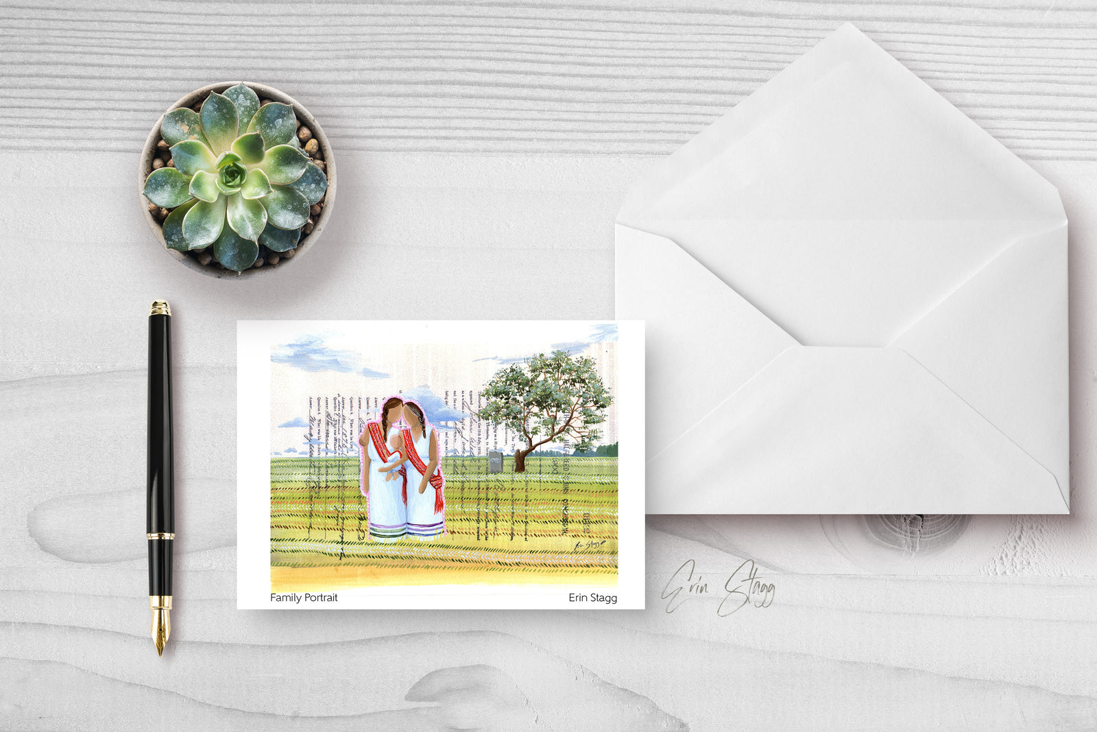 Family Portrait - Greeting Cards