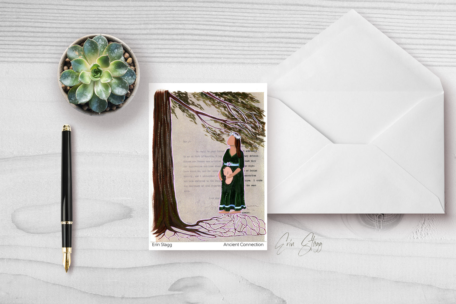 Ancient Connection - Greeting Cards