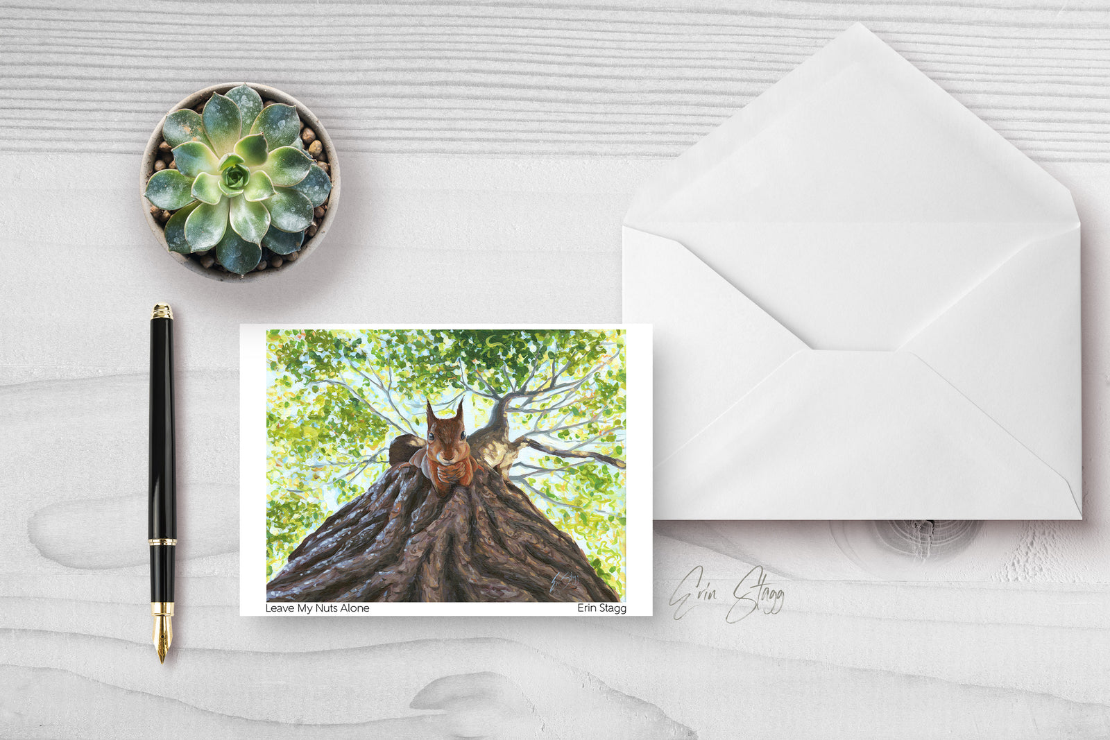 Leave My Nuts Alone - Greeting Cards