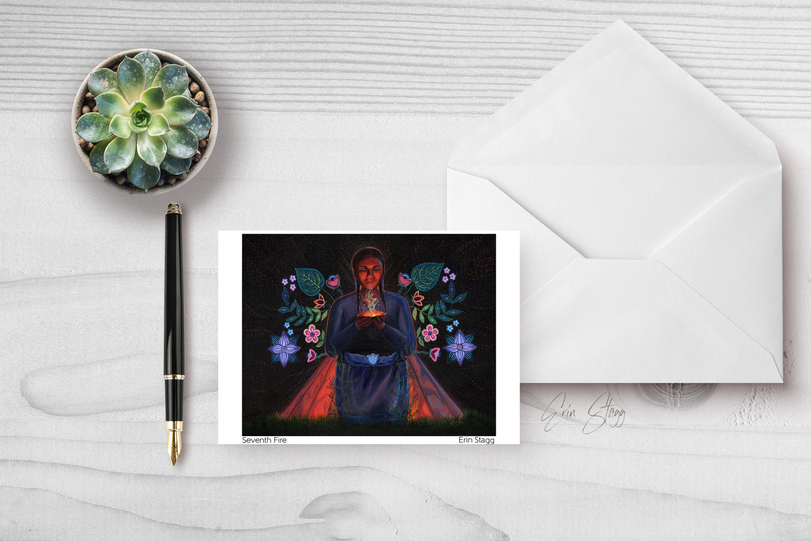 Seventh Fire - Greeting Cards