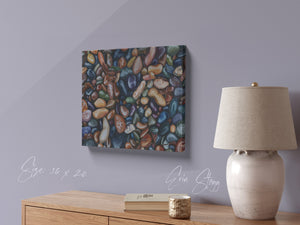 Pebbles - Canvas Print