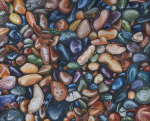 Pebbles - Canvas Print